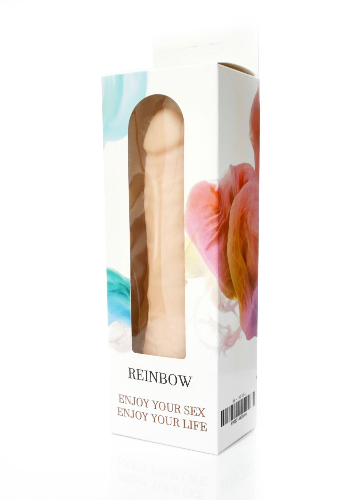 1-Wibrator realistyczny cyberskóra przyjemny 19cm-1