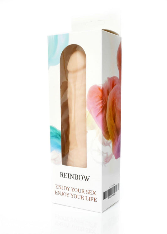 1-Wibrator realistyczny cyberskóra przyjemny 19cm-1