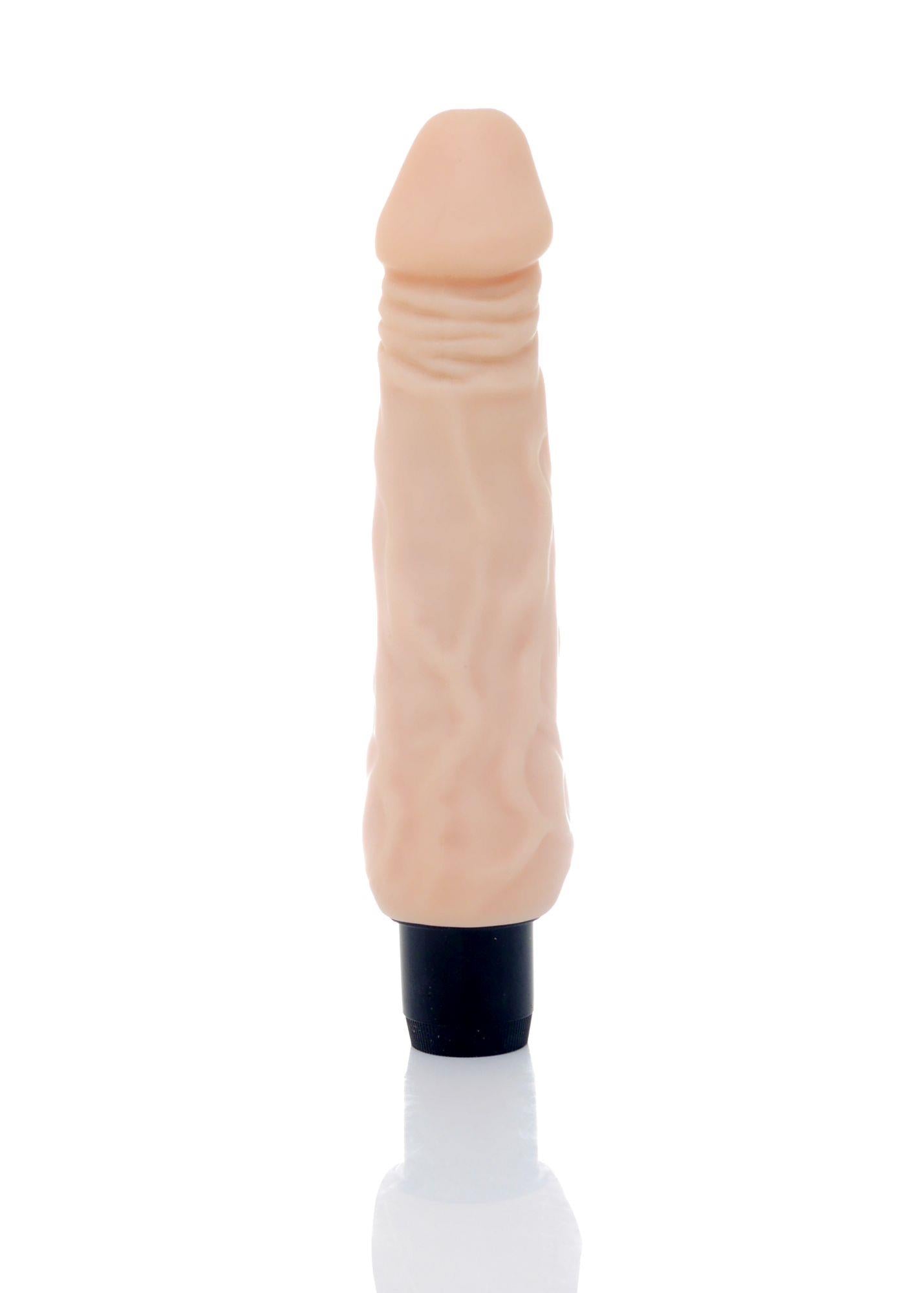 1-Realistyczny sex wibrator główka penisa żyły 20 cm-1