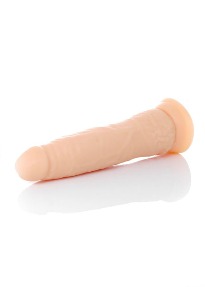 7-Mięciutki penis cyberskóra przyssawka dildo 19cm-7