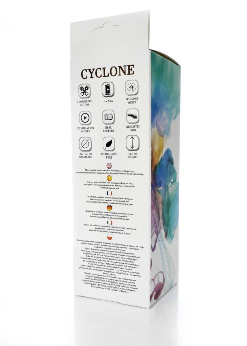 3-Dildo 12 wibracji pulsacji jądra cyberskóra 20 cm-3