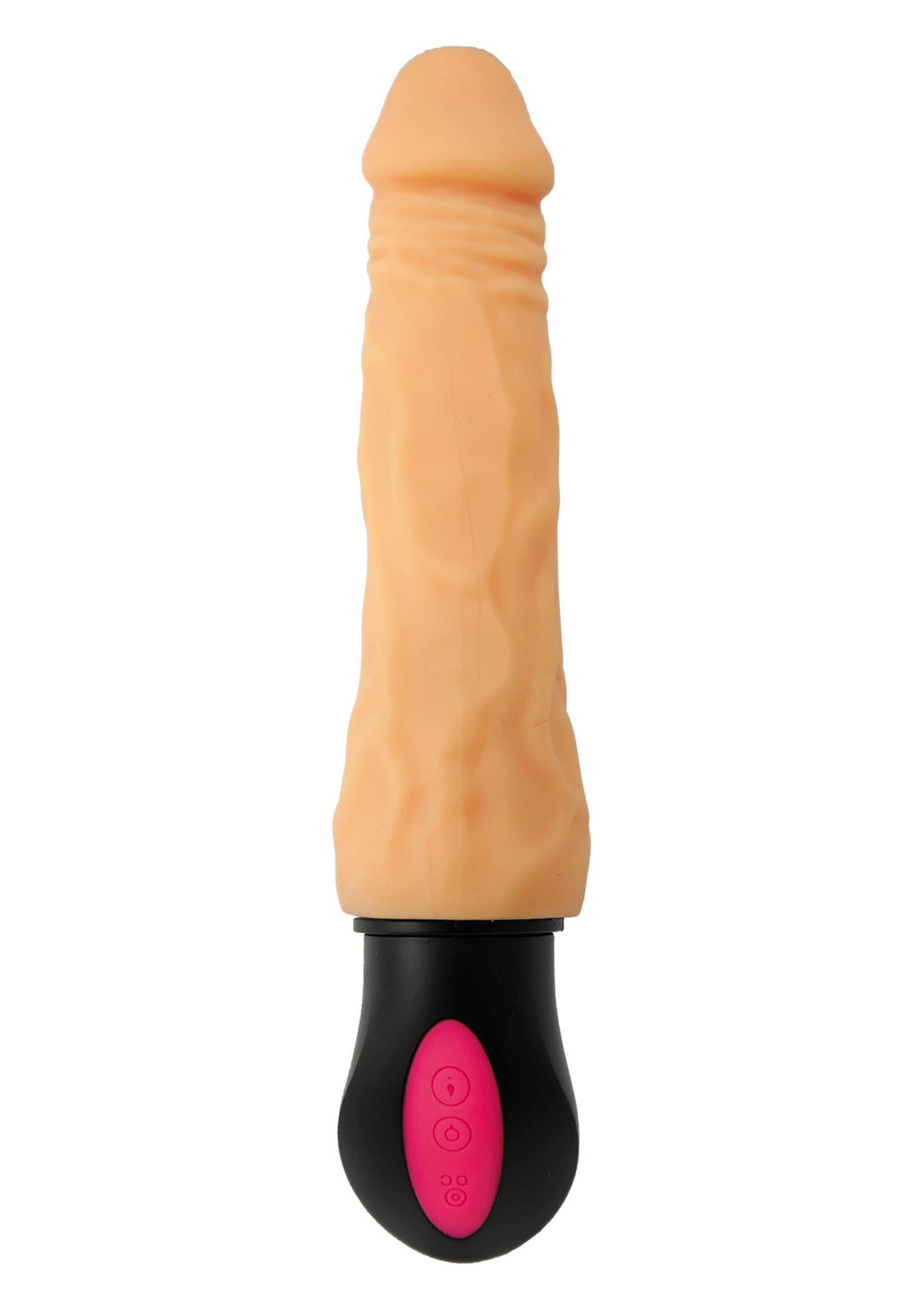 1-Sex wibrator z kręgosłupem giętki cyberskóra 27cm-1