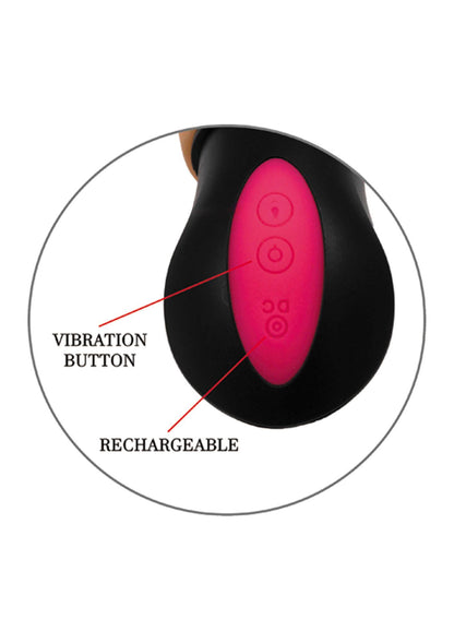 6-Sex wibrator z kręgosłupem giętki cyberskóra 27cm-6
