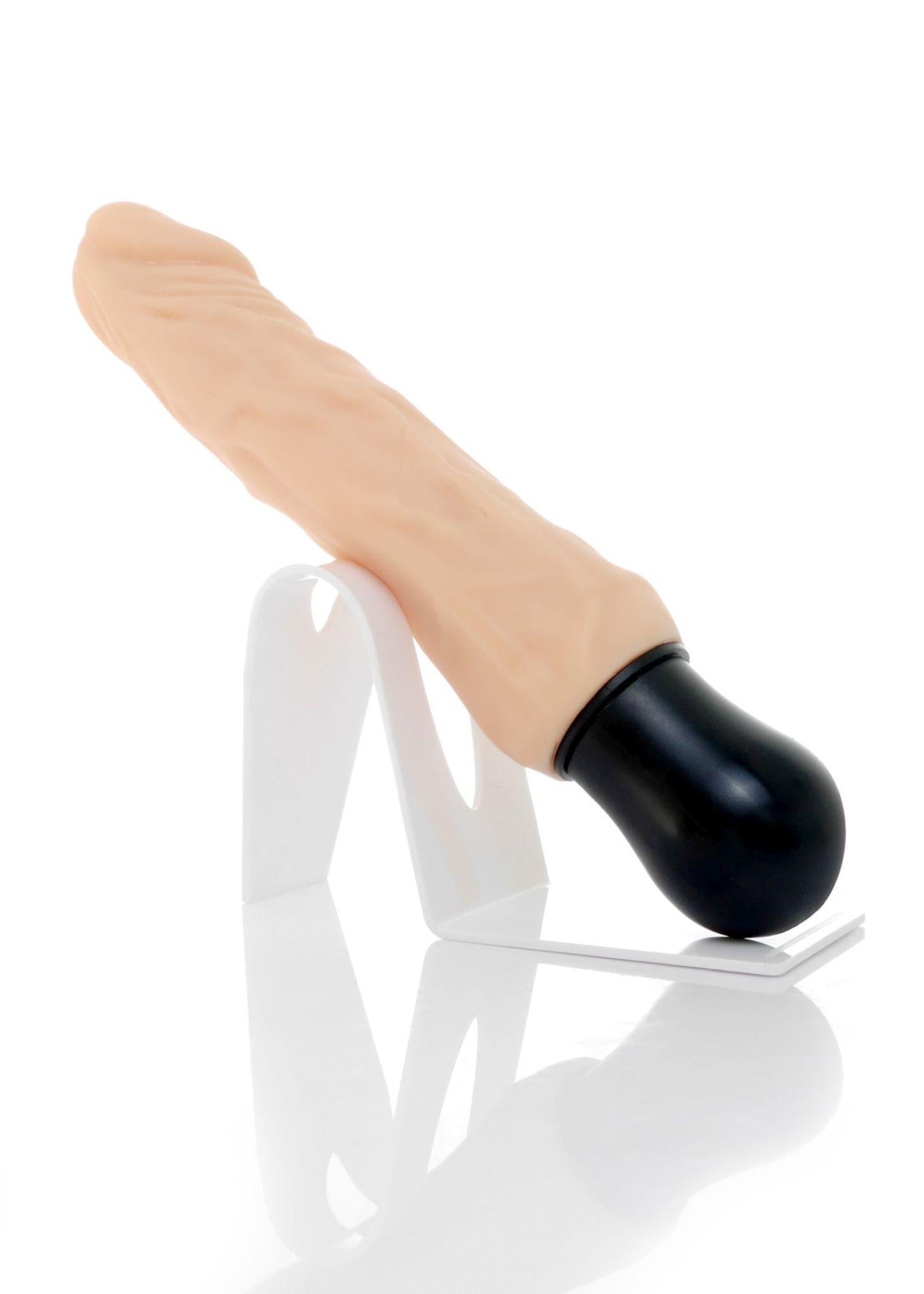 8-Sex wibrator z kręgosłupem giętki cyberskóra 27cm-8
