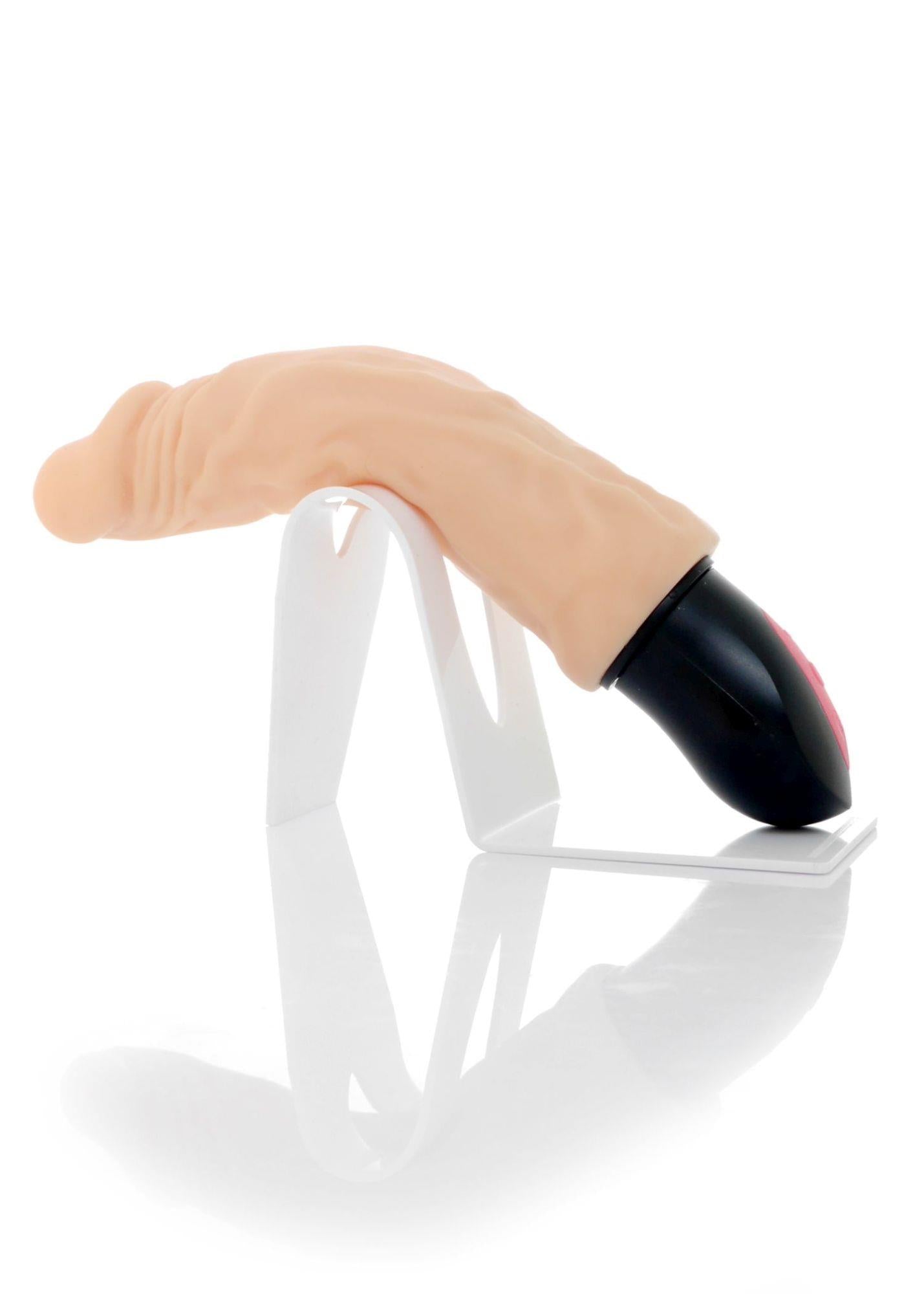 4-Sex wibrator z kręgosłupem giętki cyberskóra 27cm-4
