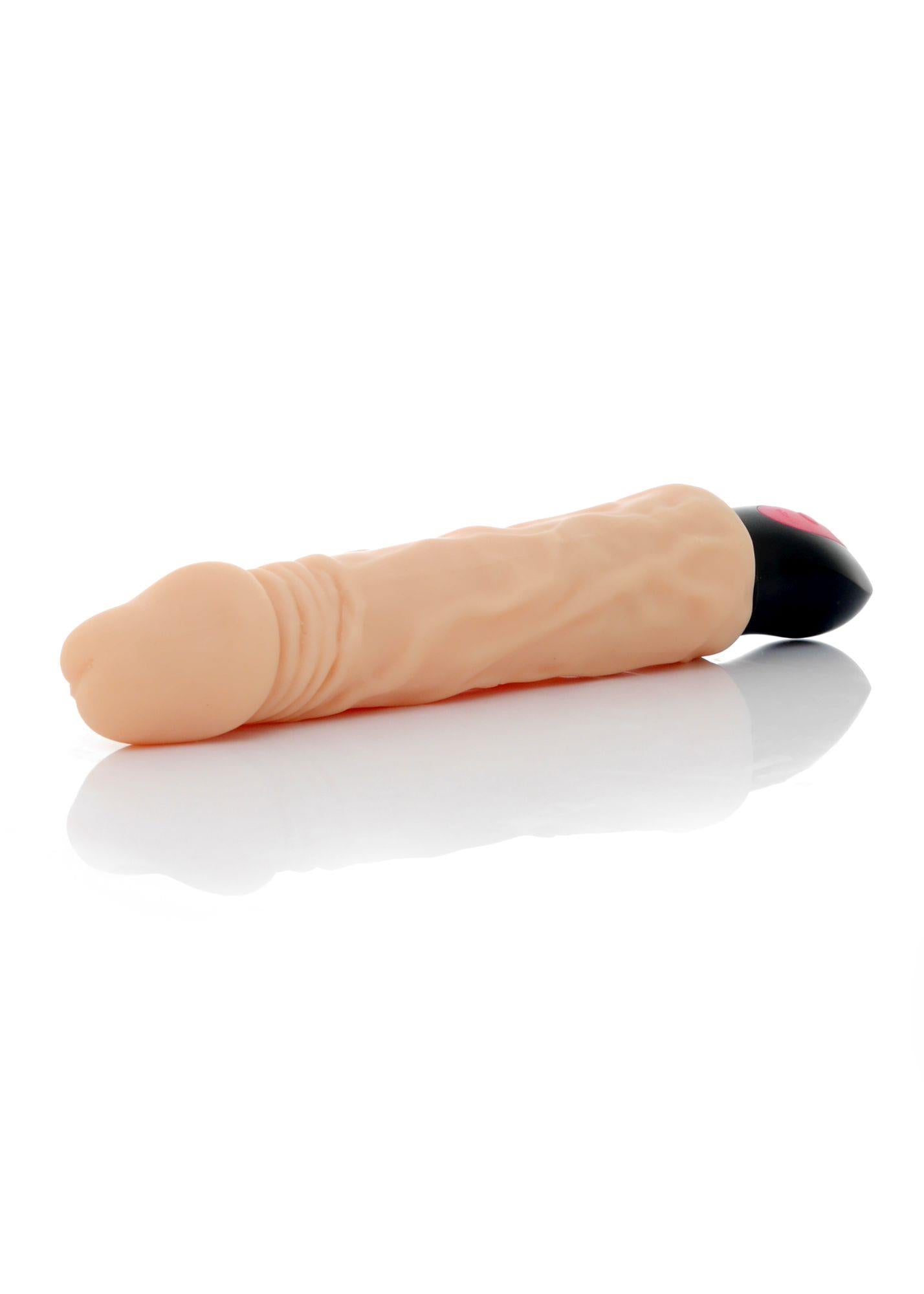9-Sex wibrator z kręgosłupem giętki cyberskóra 27cm-9
