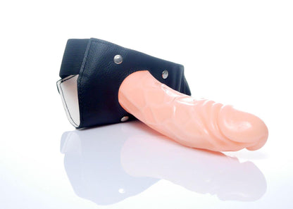 4-Penis na szelkach sex proteza pusta strapon 16cm-4