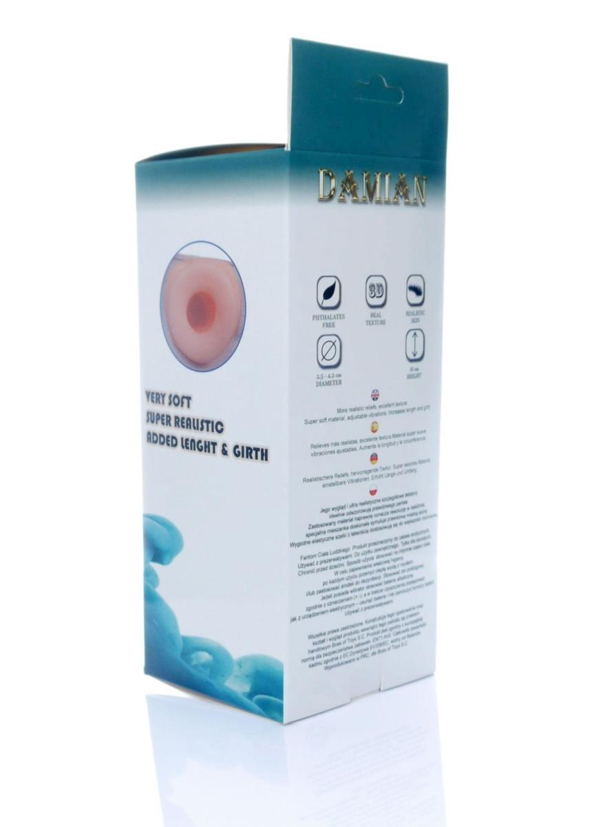 7-Penis na szelkach sex proteza pusta strapon 16cm-7