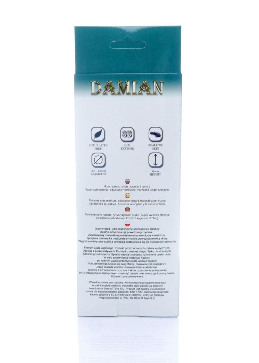 8-Penis na szelkach sex proteza pusta strapon 16cm-8