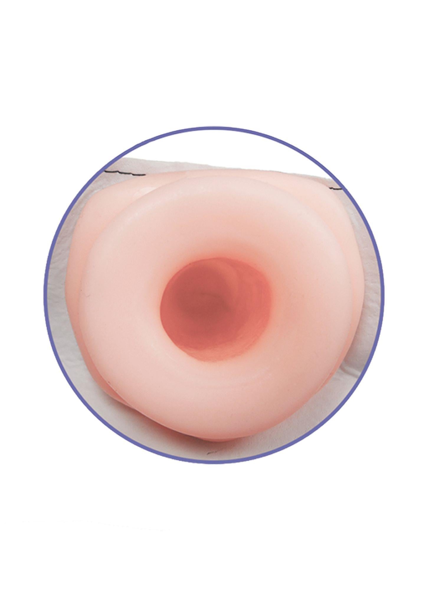 12-Penis na szelkach sex proteza pusta strapon 16cm-12
