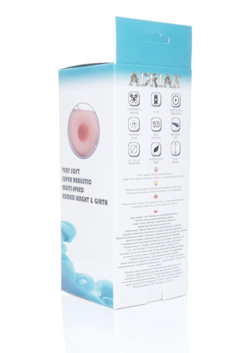 3-Strapon proteza penisa pusta dildo wibrator 16cm-3