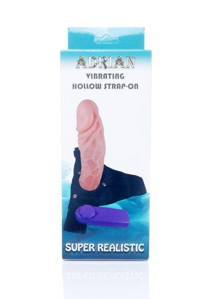 8-Strapon proteza penisa pusta dildo wibrator 16cm-8
