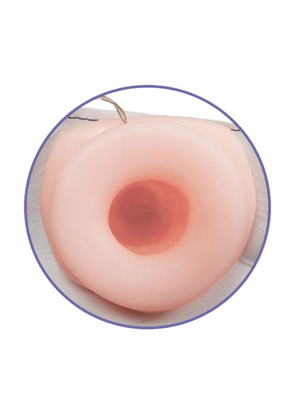 12-Strapon proteza penisa pusta dildo wibrator 16cm-12