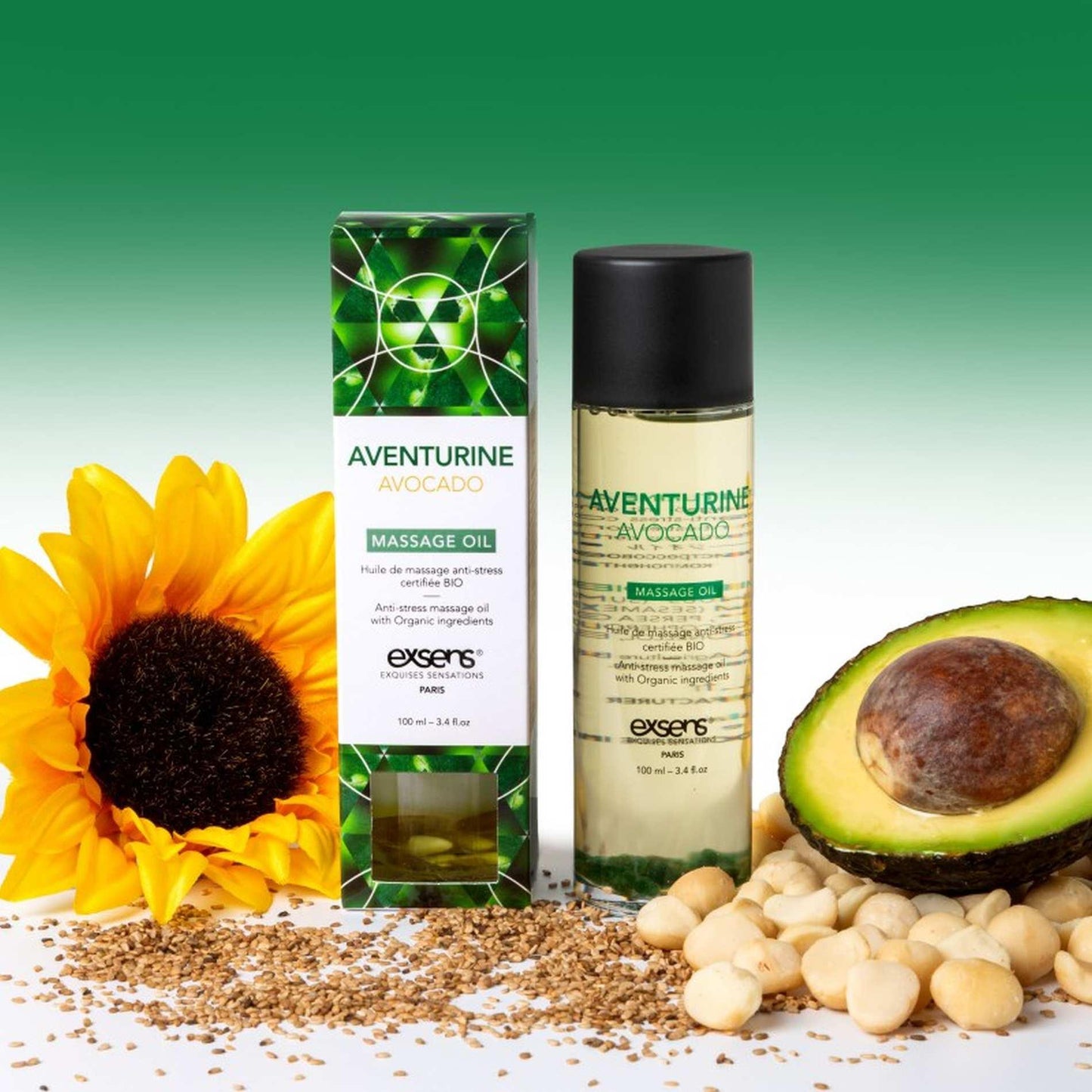 2-NATURALNY OLEJEK DO MASAŻU DLA PAR Z OLEJEM Z AVOCADO DO RELAKSU 100ML-2