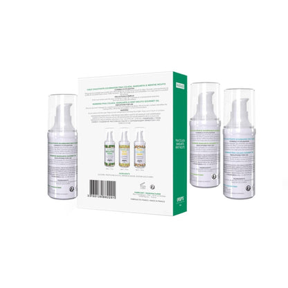 3-ZESTAW 3 ŻELI INTYMNYCH LUBRYKANT ROZGRZEWAJĄCY DO SEXU ORALNEGO 30 ML-3