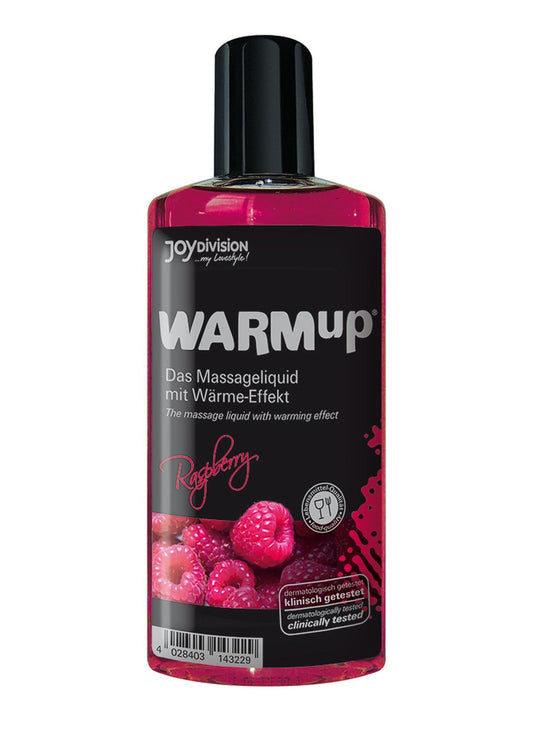 1-Rozgrzewający smakowy żel do masażu 150ml malina-1