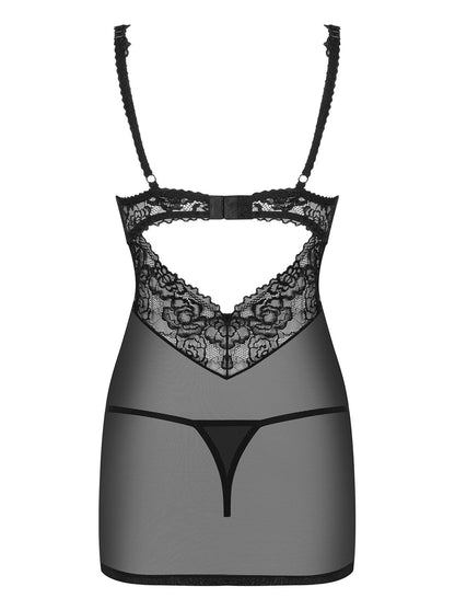 6-Erotyczna koszulka komplet stringi obsessive s/m-6