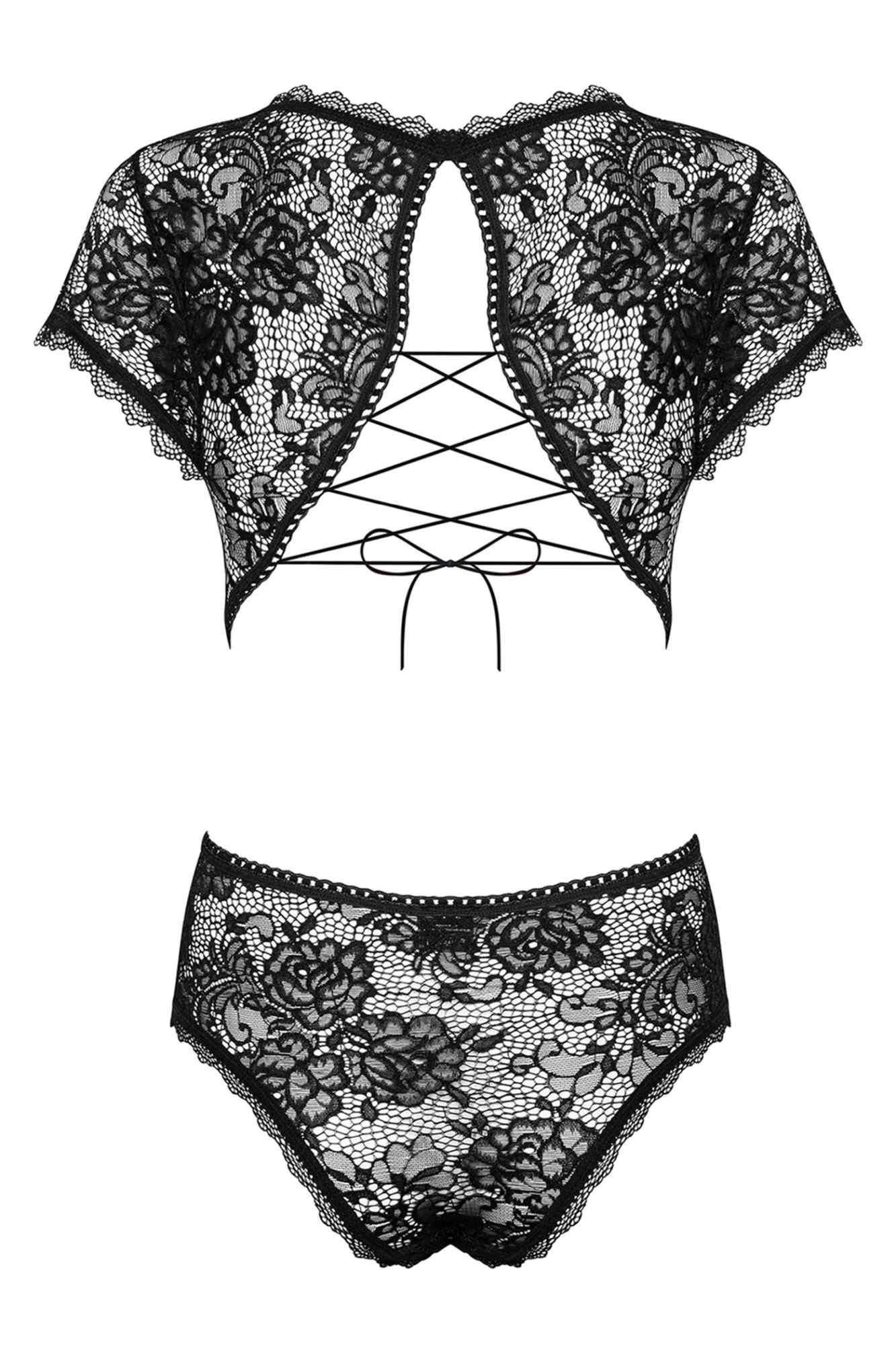 6-Koronkowe erotyczne sex body czarne peonesia l/xl-6