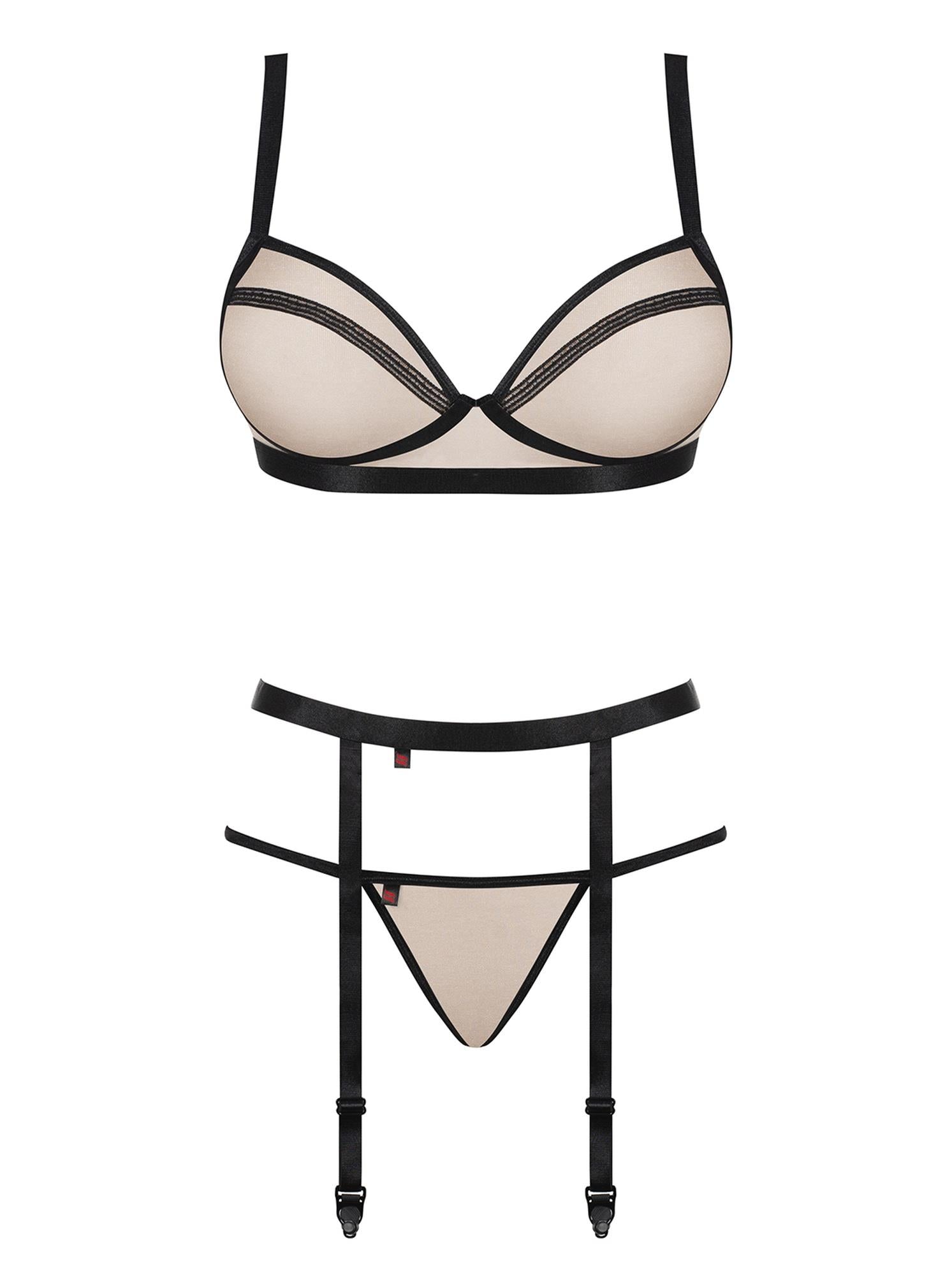 5-Bielizna-Nudelia komplet 3-częściowy L/XL-5