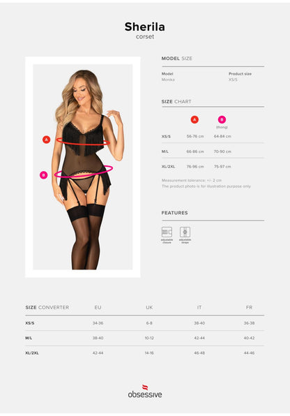 7-Sherila gorset i stringi XL/2XL-7