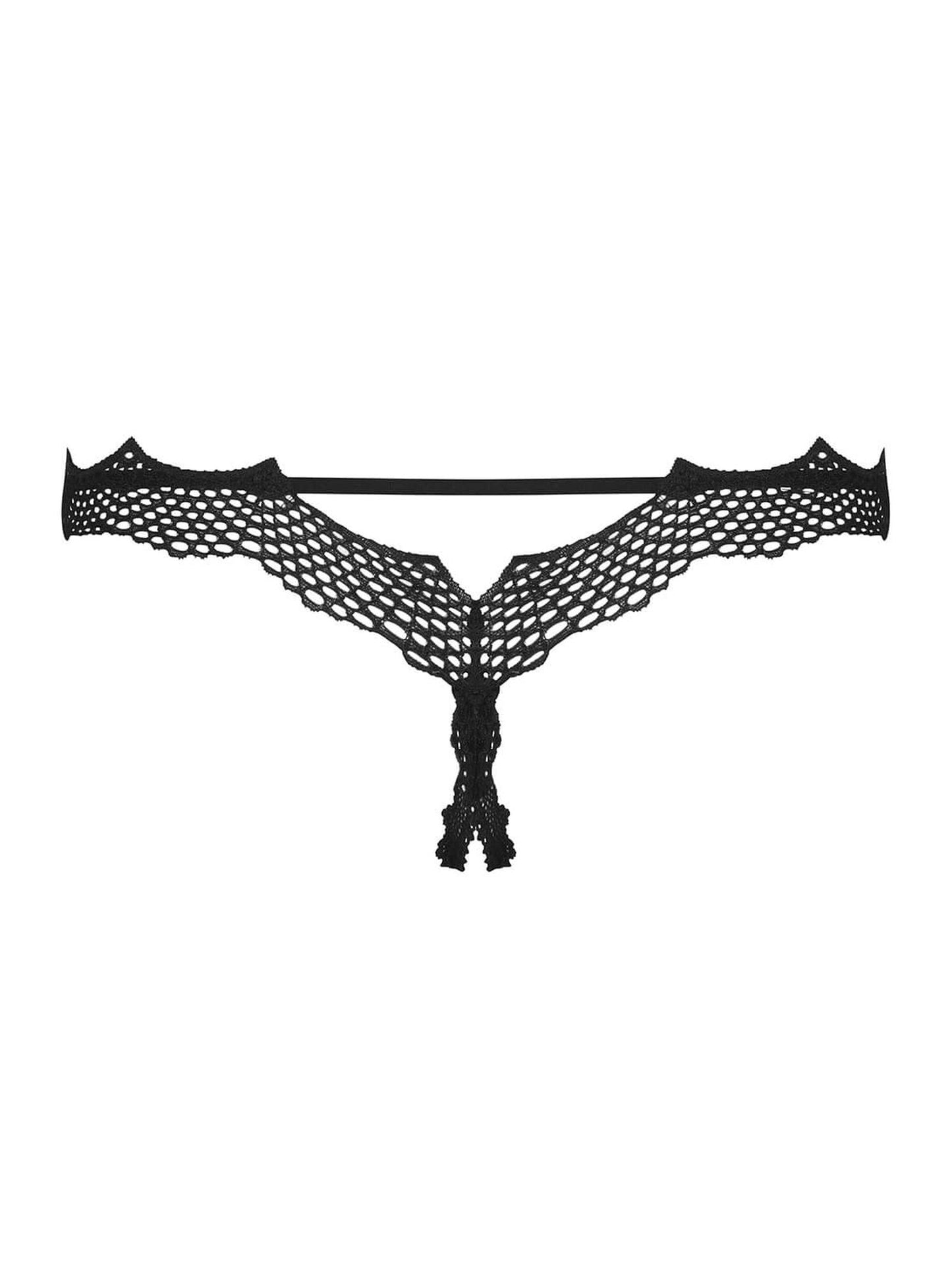 8-Stringi otwarte koronkowe obsessive bravelle l/xl-8