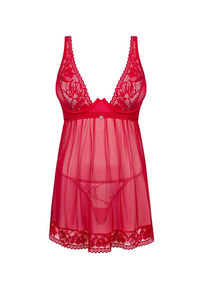 7-Lacelove babydoll i stringi  M/L-7
