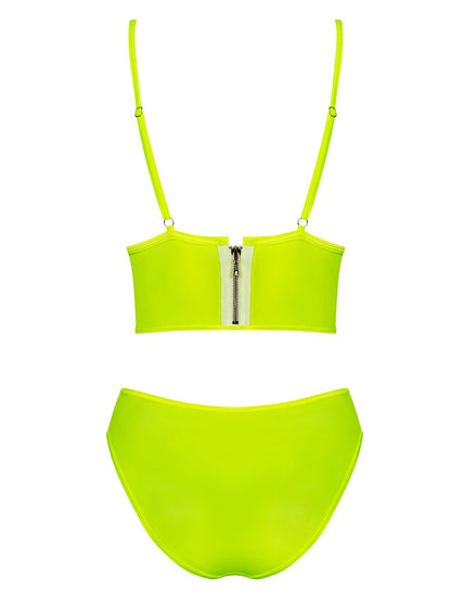 6-Komplet bielizny top figi - obsessive neonia s/m-6