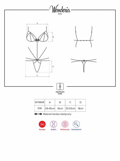 3-Skąpe body erotyczne koronkowe sex obsessive s/m-3