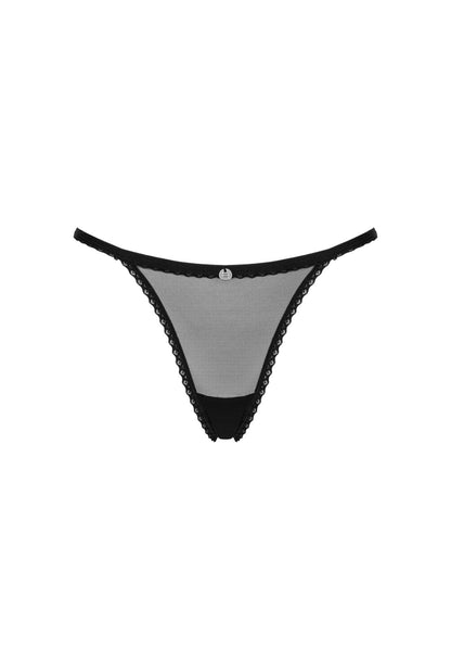 7-Celia Noir thong XL/2XL-7
