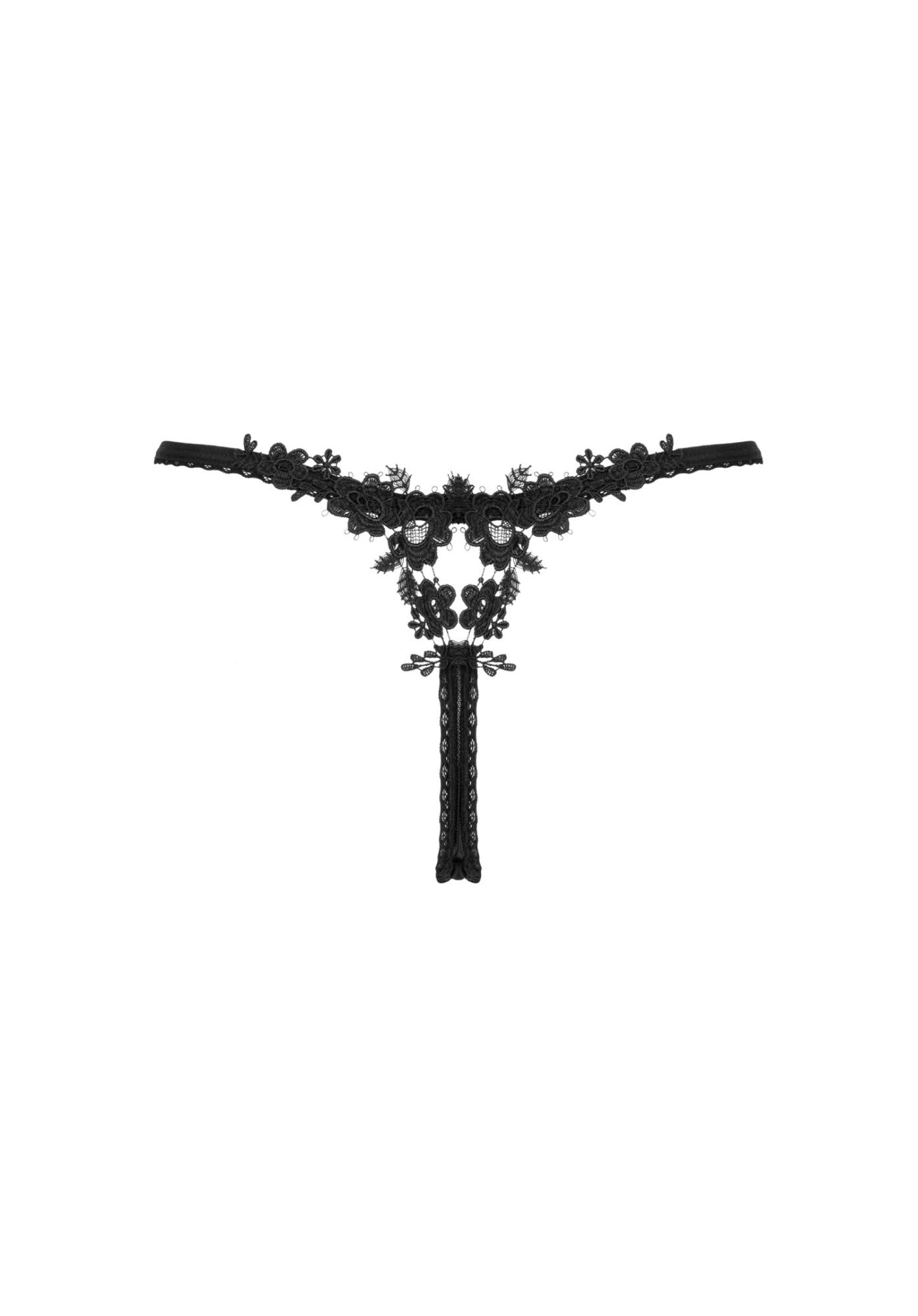 8-Celia Noir thong XL/2XL-8