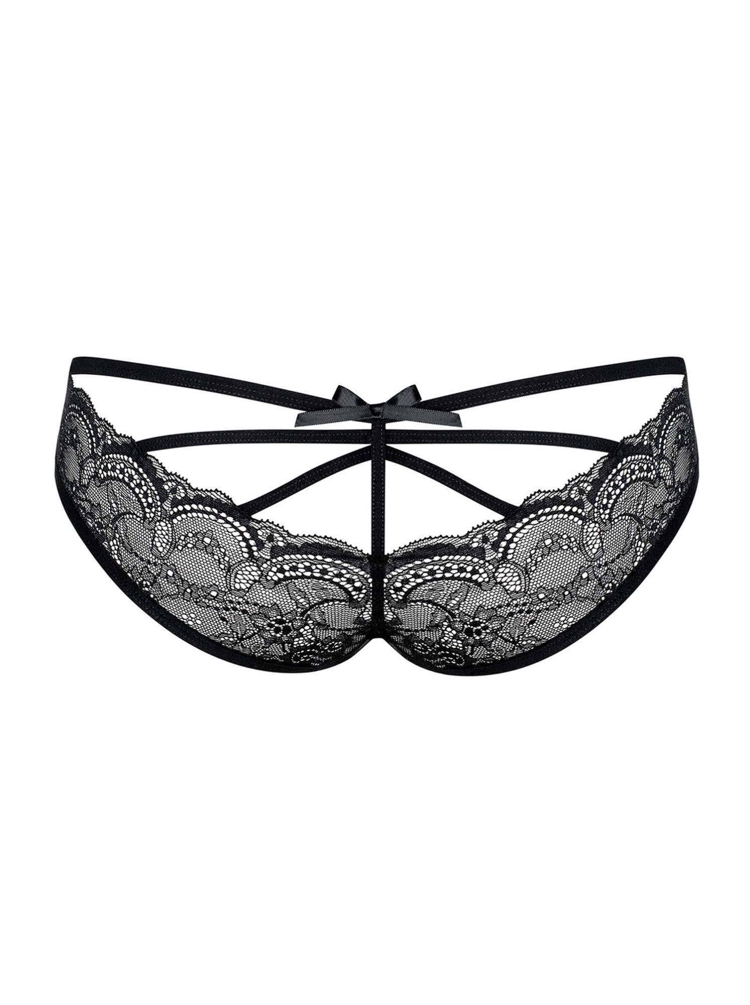 4-Sex figi czarna koronka erotyczne obsessive l/xl-4