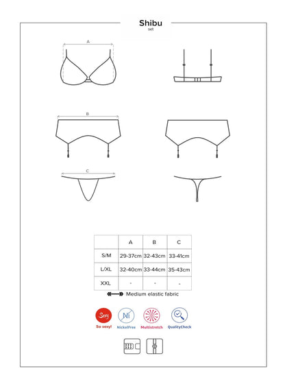 7-Sexy komplet biustonosz pas stringi obsessive l/xl-7