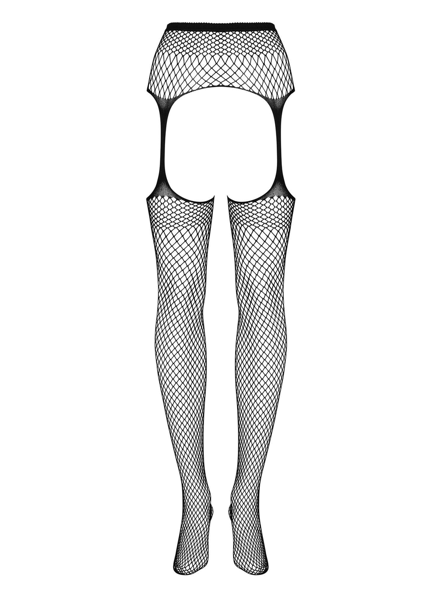 5-Pończochy erotyczne z pasem obsessive s815 s/m/l-5