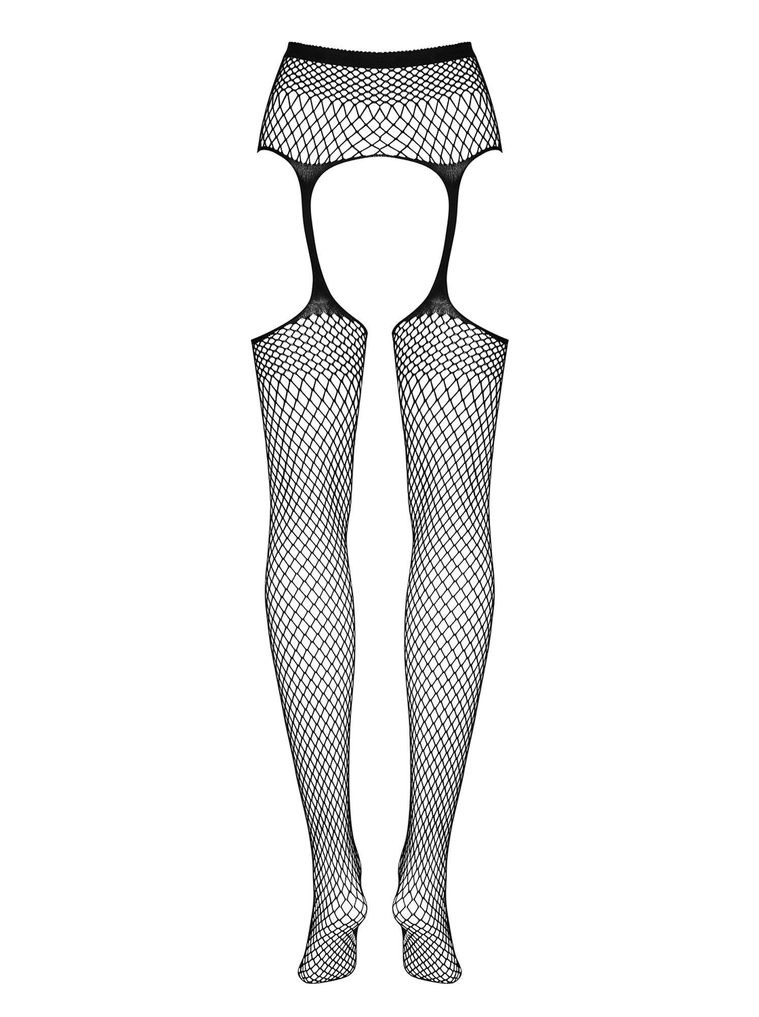 6-Pończochy erotyczne z pasem obsessive s815 s/m/l-6