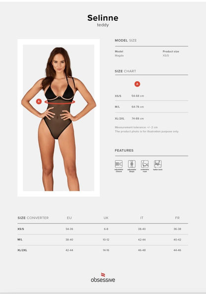 7-Bielizna-Selinne body   XS/S-7