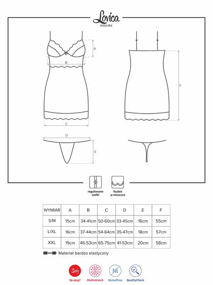 3-Erotyczna koszulka stringi sex komplet lovica l/xl-3