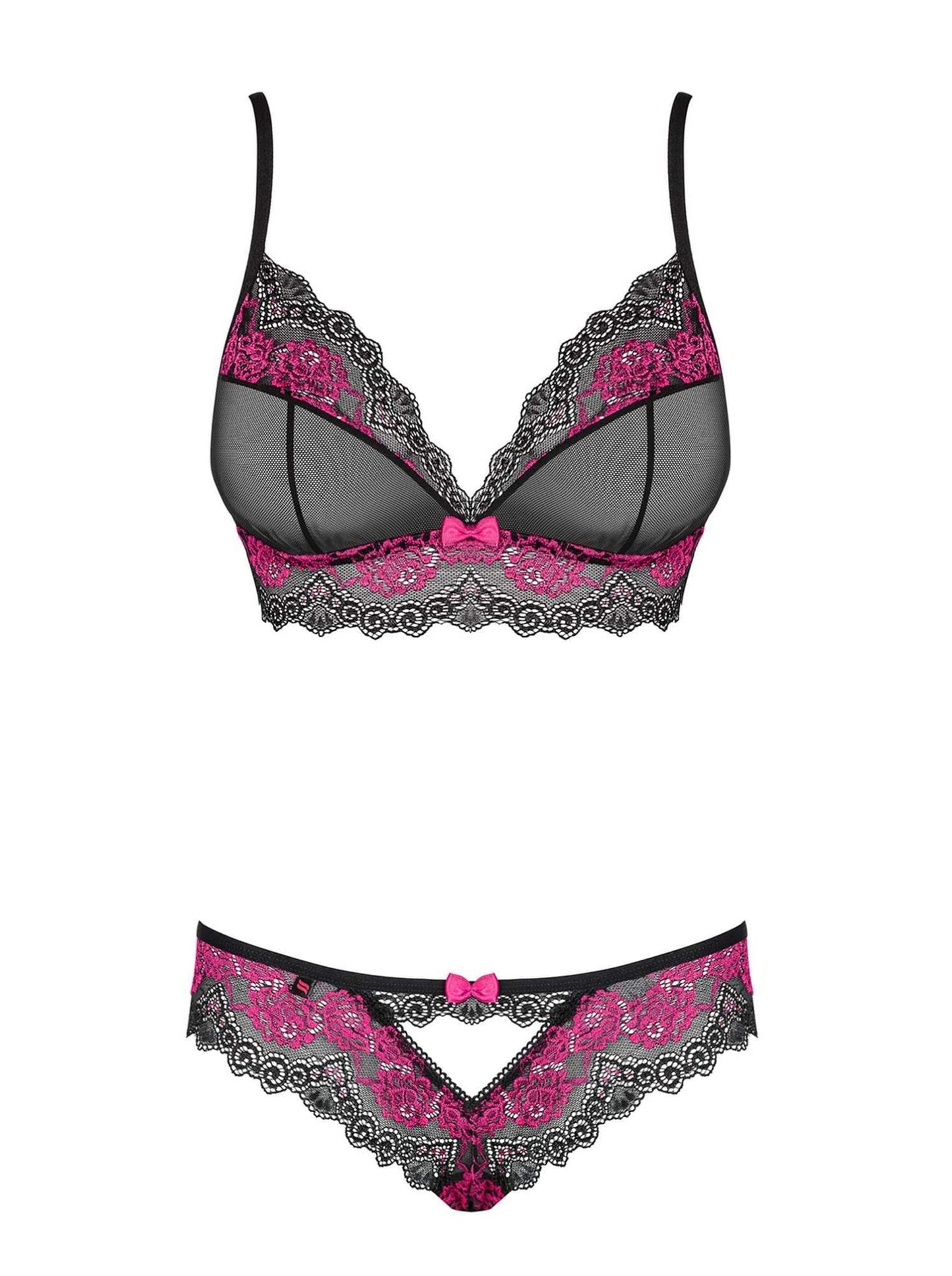 3-Zmysłowy sex komplet stanik figi obsessive l/xl-3