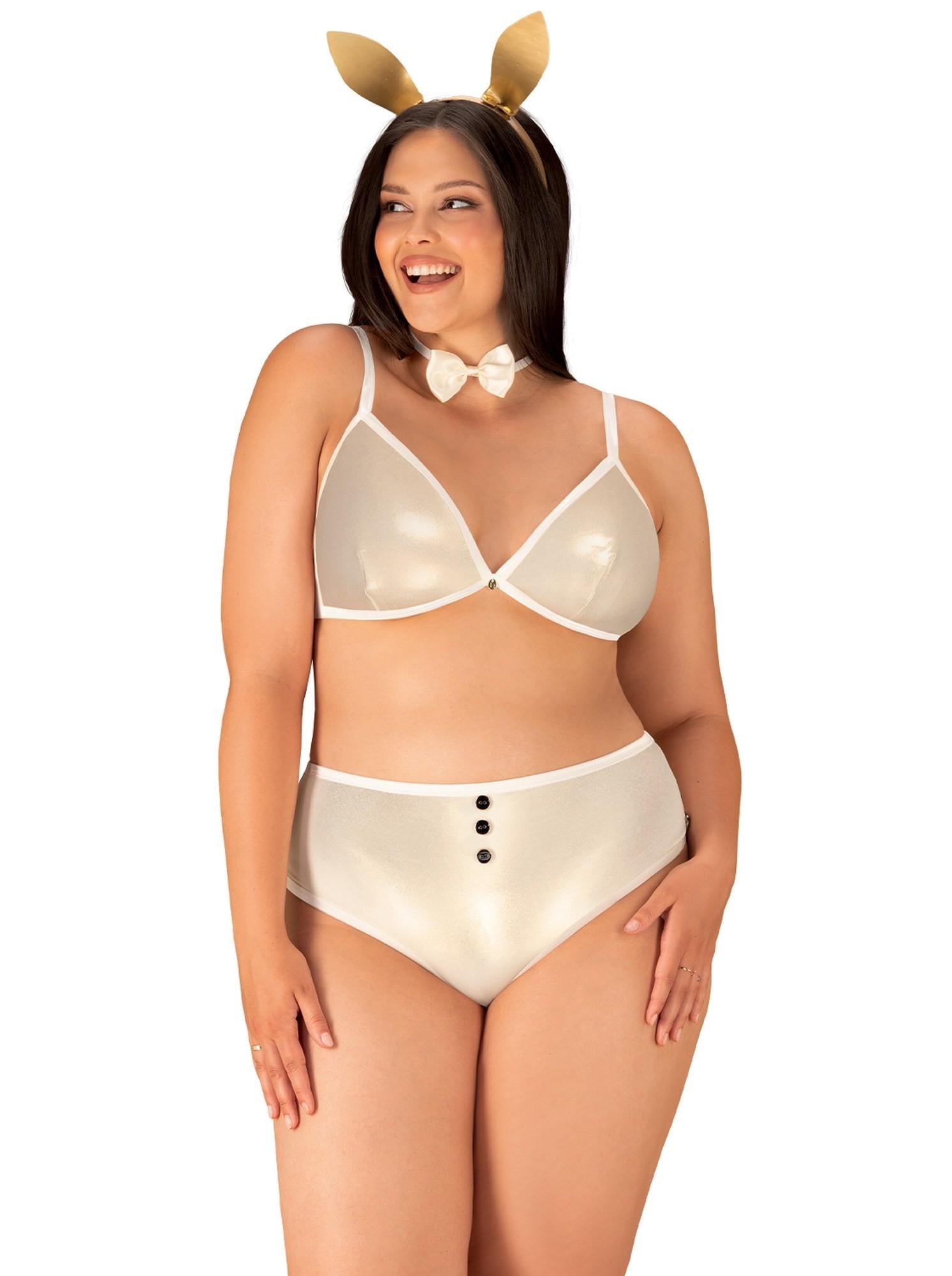 1-Przebranie sex króliczka obsessive neo goldes 2xl-1