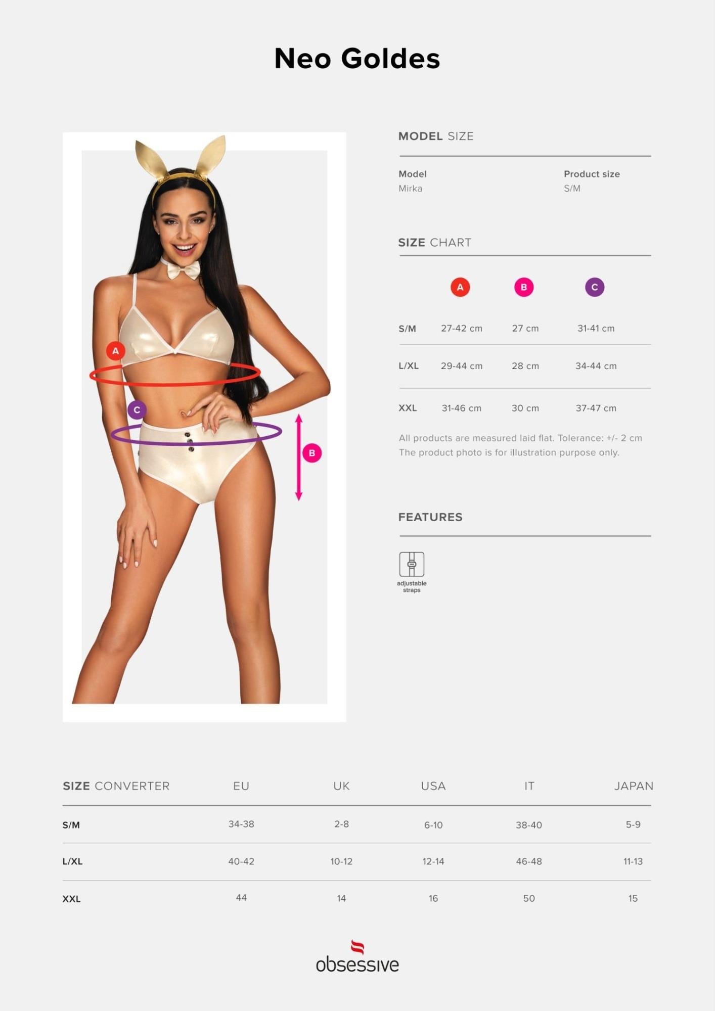 7-Przebranie sex króliczka obsessive neo goldes 2xl-7