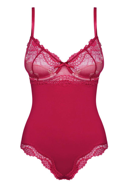 4-Czerwone body erotyczne bielizna obsessive s/m-4