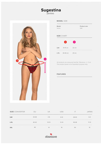 7-Erotyczne figi sex majtki obsessive sugestina l/xl-7
