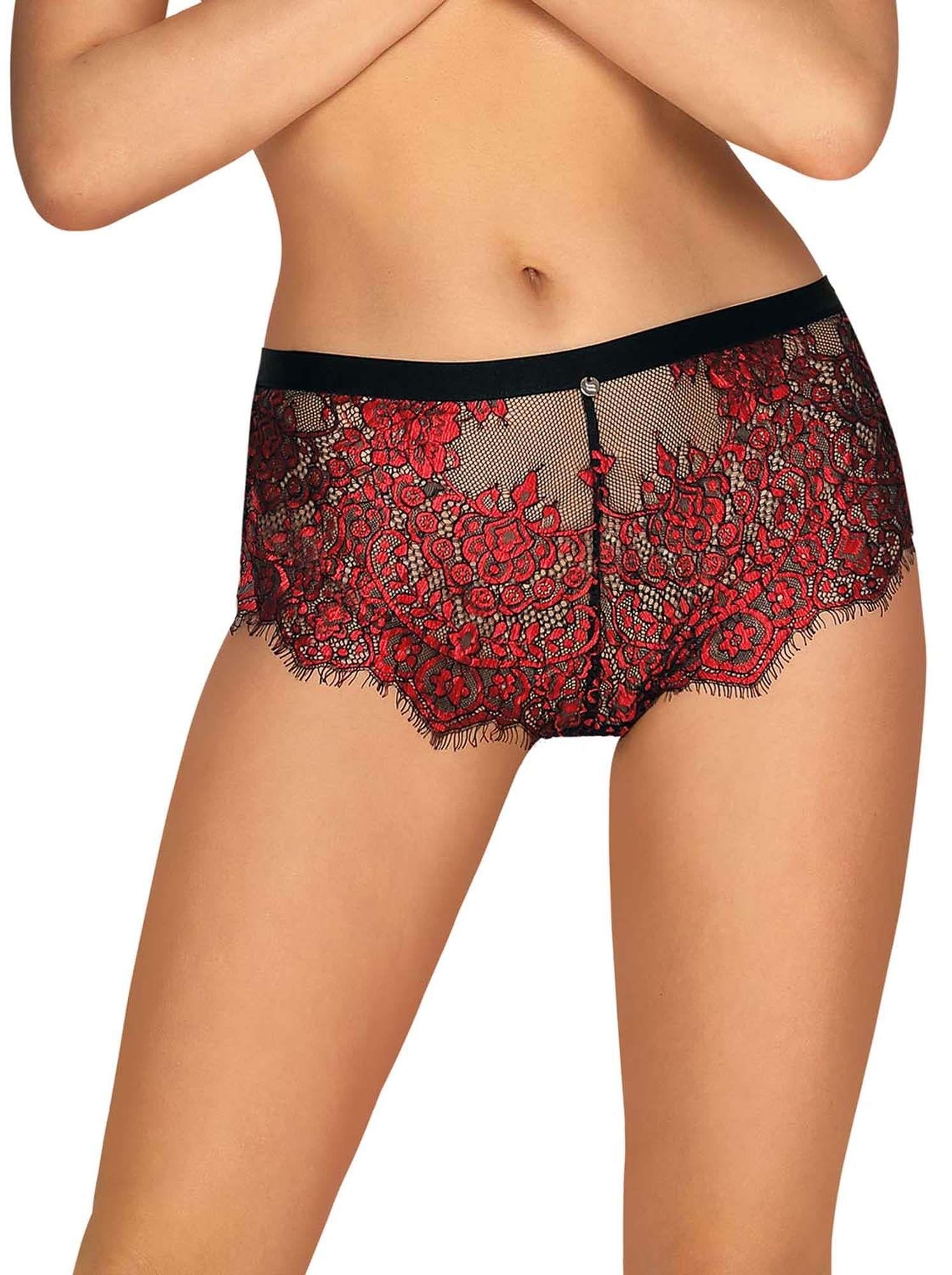 3-Erotyczne koronkowe szorty obsessive redessia l/xl-3