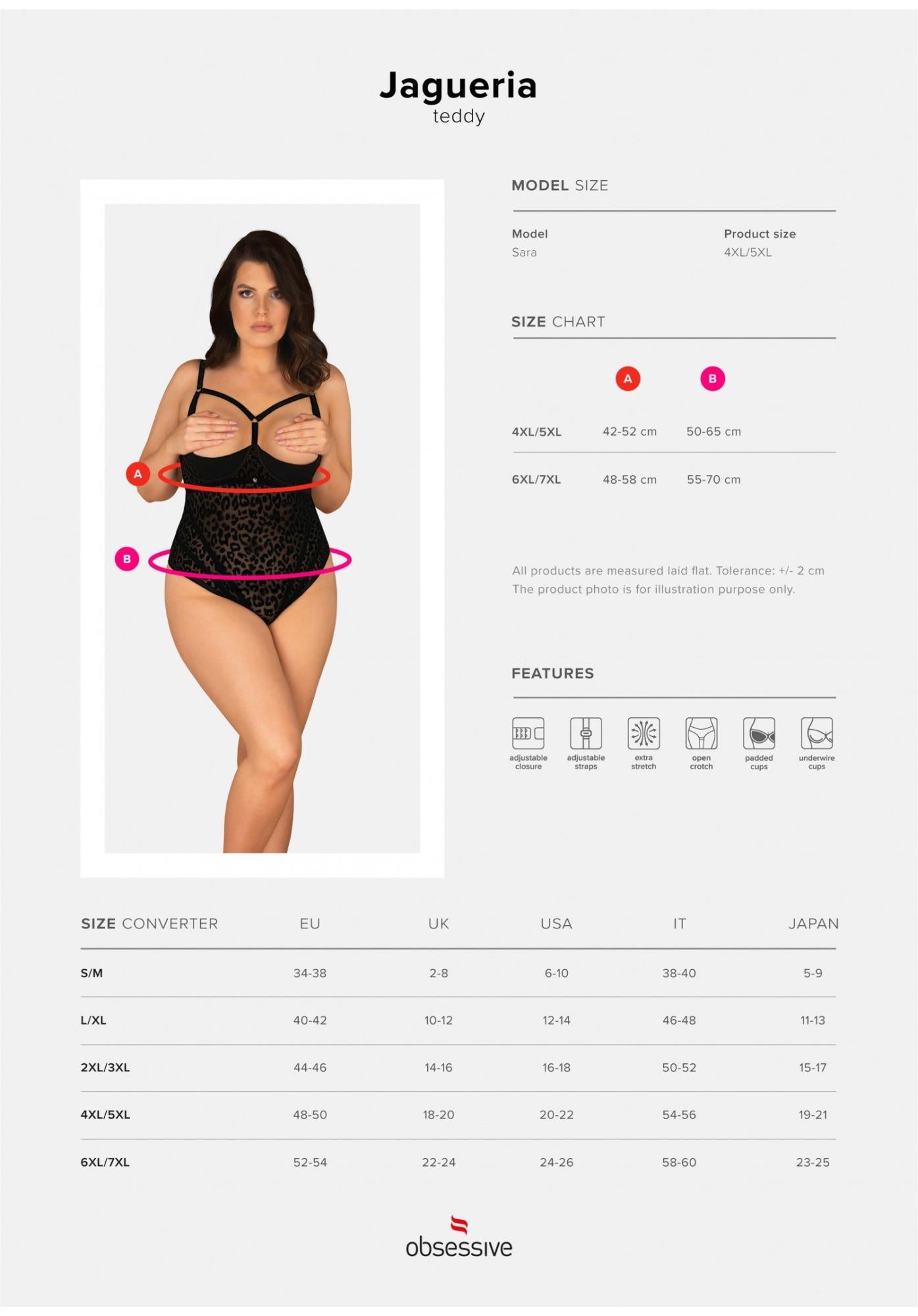 7-Erotyczne body otwarty krok obsessive jagueria 4xl-7