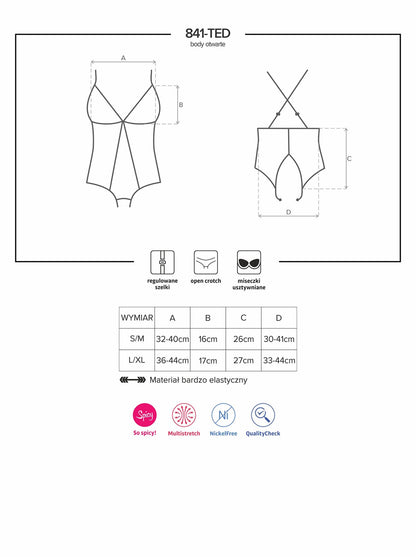 3-Wycięte w kroku body siateczkowe obsessive s/m-3