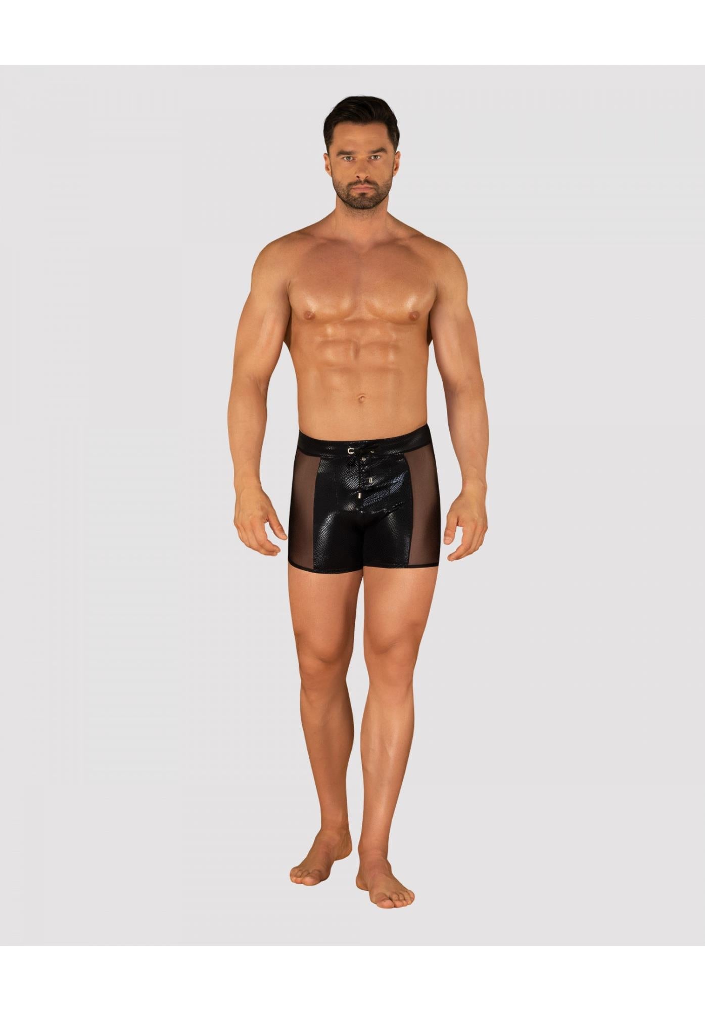 5-Strój kąpiel.-Punta Negra szorty kąpielowe czarne  S/M-5
