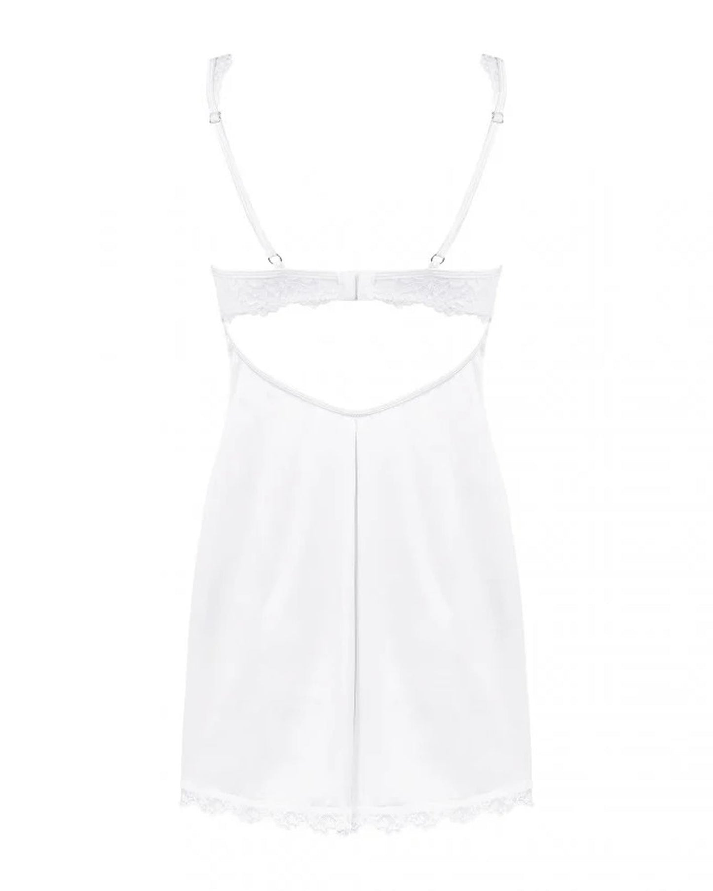 8-Bielizna-Amor Blanco koszulka i stringi biały   S/M-8