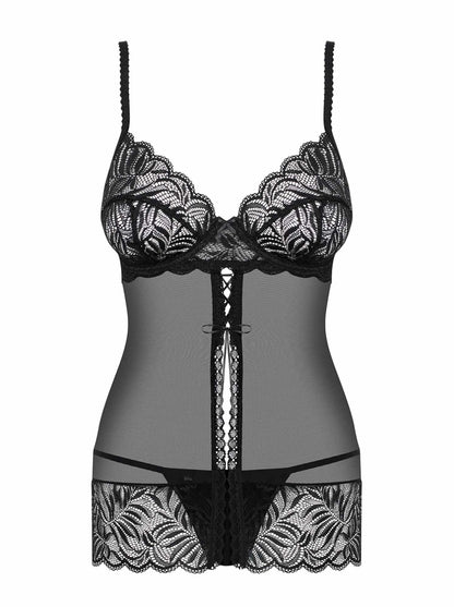 5-Koszulka stringi komplet babydoll obsessive l/xl-5