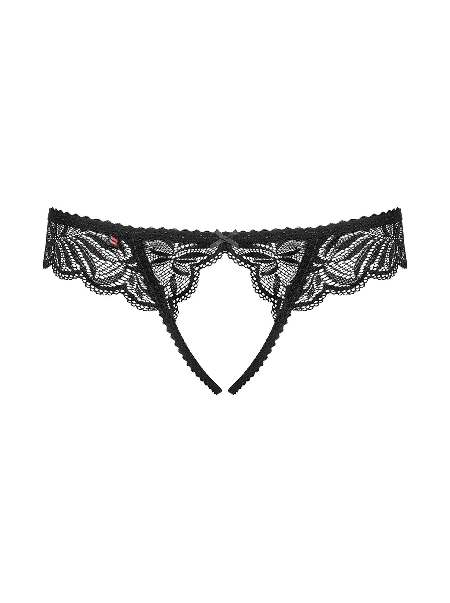 7-Stringi z rozciętym otwartym kroczem obsessive lxl-7