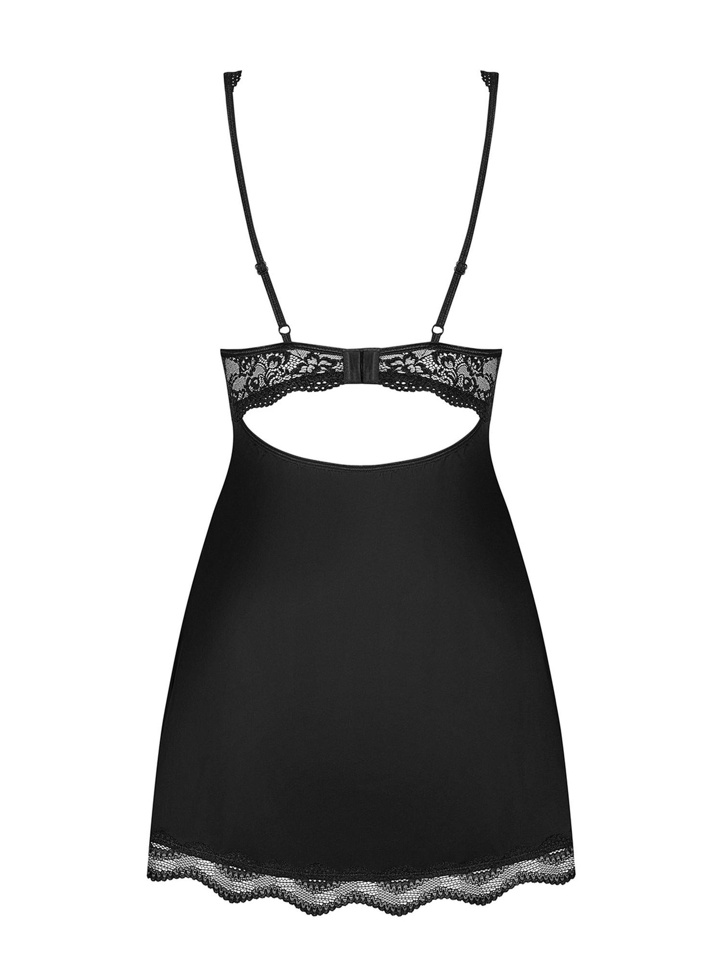 6-Bielizna-Luvae babydoll i stringi czarne XXL-6