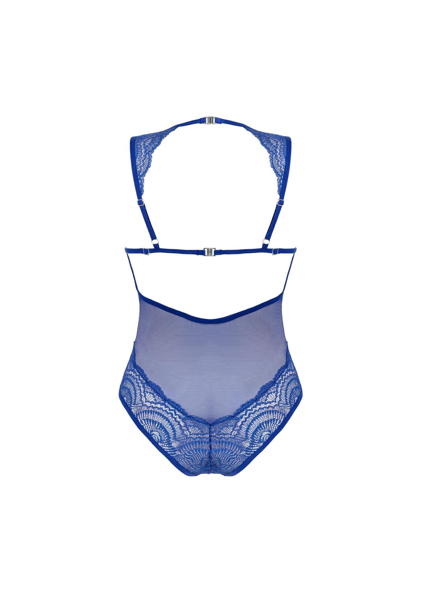 6-Bielizna-Giselia body niebieskie  M/L-6
